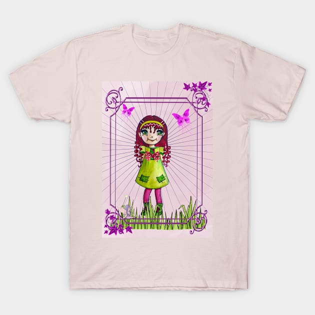 cute kid T-Shirt by Sonia Jones Emporrium of unique designs 